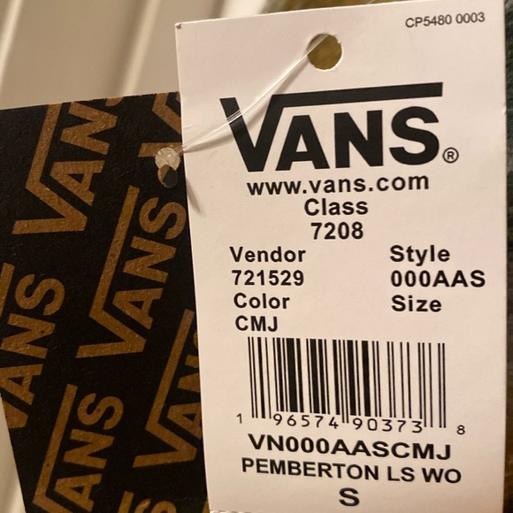 Vans | Pemberton Long Sleeve Shacket New with tags - Picture 9 of 9